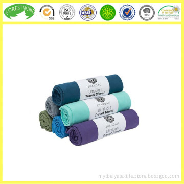 Chinese wholesale companies dyed microfiber sport towel
